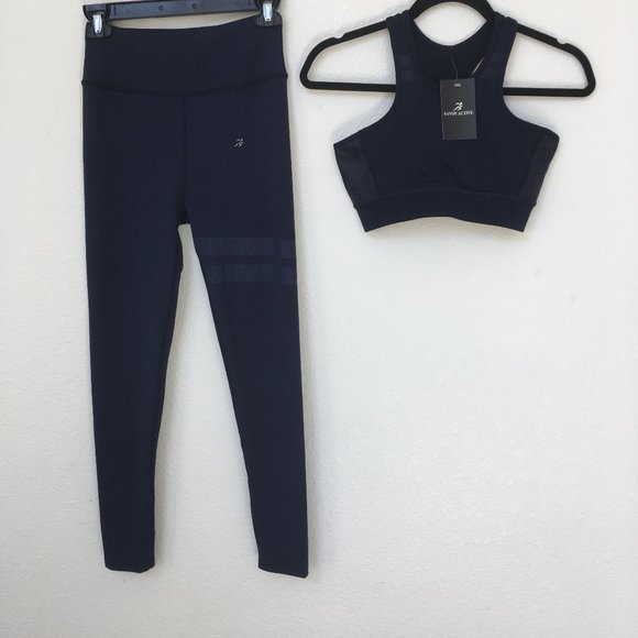 Savoy Active Sports Bra and Leggings 2 Piece Set - Picture 2 of 8